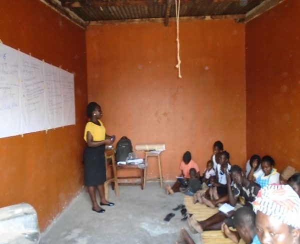Training of single young mothers in Nakatunya Market on Customer care and marketing